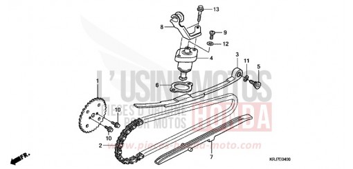 CHAINE A CAMES/TENDEUR FES125AB de 2011